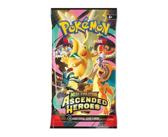 Pokemon Mega Evolution Ascended Heroes Booster Pack