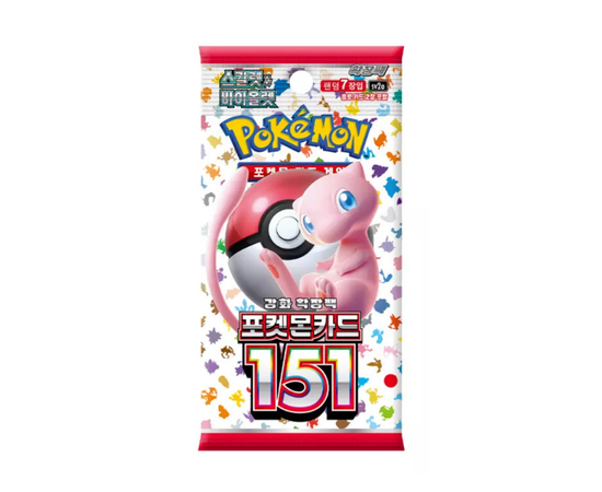 Pokemon 151 Booster Box - SV2a - Korean