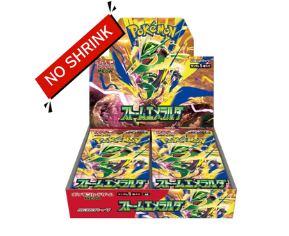 Pokemon Storm Emeralda Booster Box - M6 - Japanese - NO SHRINK