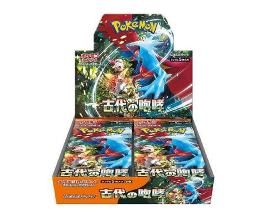 Pokemon Ancient Roar Booster Box - SV4K - Japanese