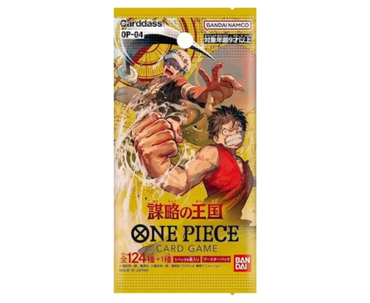 One Piece - Kingdoms Of Intrigue Booster Pack - Japanese [OP-04]