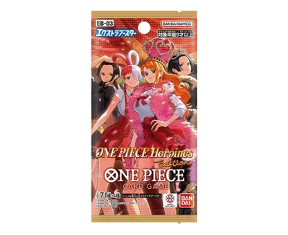 One Piece -  Heroines Edition Booster Box - 24 Booster Packs - Japanese [EB-03]