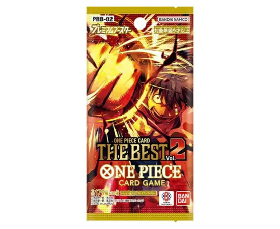 One Piece -  The Best Vol. 2 Premium Booster Box - 10 Booster Packs - Japanese [PRB-02]