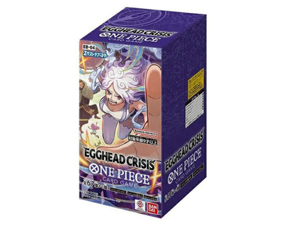 One Piece -  Egghead Crisis Booster Box - 24 Booster Packs - Japanese [EB-04]