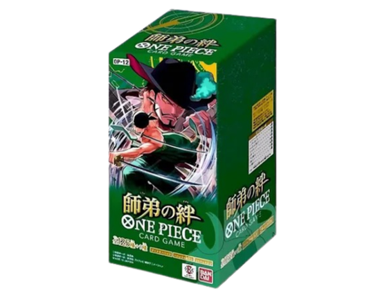One Piece - Bonds Of Master And Disciple Booster Box - 24 Booster Packs - Japanese [OP-12]