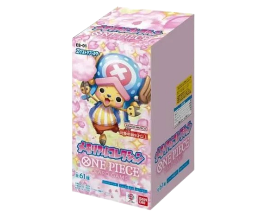 One Piece - Memorial Collection Booster Box - 24 Booster Packs - Japanese [EB-01]