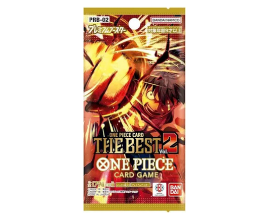 One Piece -  The Best 2 Premium Booster Pack - Japanese [PRB-02]