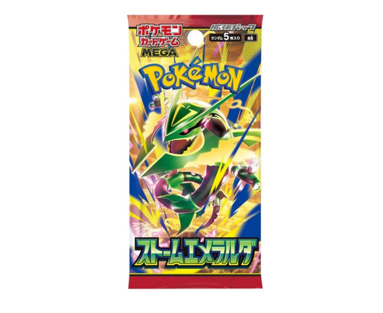Pokemon Storm Emeralda Booster Box - M6 - Japanese - NO SHRINK