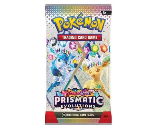 Pokemon Scarlet & Violet Prismatic Evolutions Booster Pack