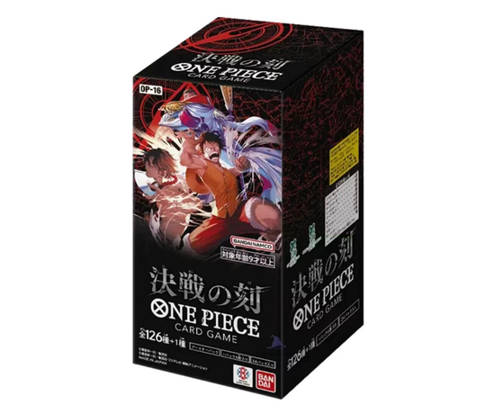 One Piece - The Time of Battle Booster Box - 24 Booster Packs - Japanese [OP-16]