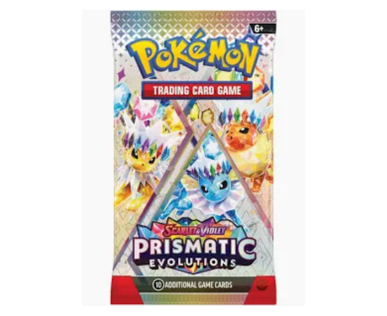 Pokemon Scarlet & Violet Prismatic Evolutions Booster Pack
