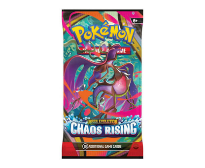 Pokemon Mega Evolution Chaos Rising Booster Pack