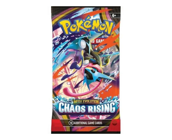 Pokemon Mega Evolution Chaos Rising Booster Pack