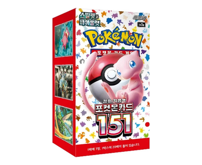 Pokemon 151 Booster Box - SV2a - Korean