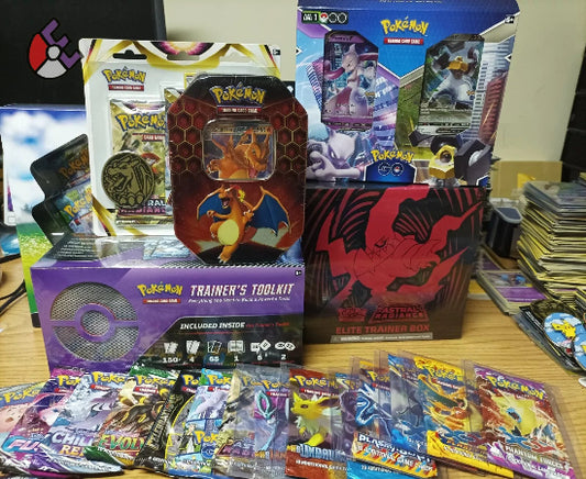 Pokemon Mystery Box: Sealed Hidden Fates ETB, Booster Box, Packs & Tins! Pokemon Box Tin Pokemon Mystery Box: Sealed Hidden Fates ETB, Booster Box, Packs & Tins! Pokemon Box Tin